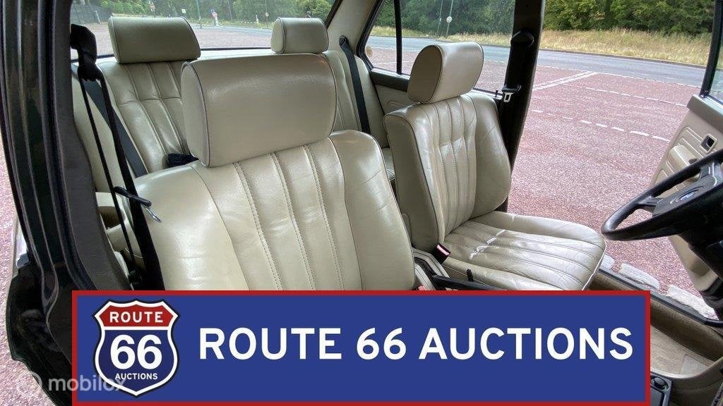 BMW 525e | 1987 | Route 66 Auctions, Auto's, Zwart, Bedrijf, Handgeschakeld, Overige carrosserie