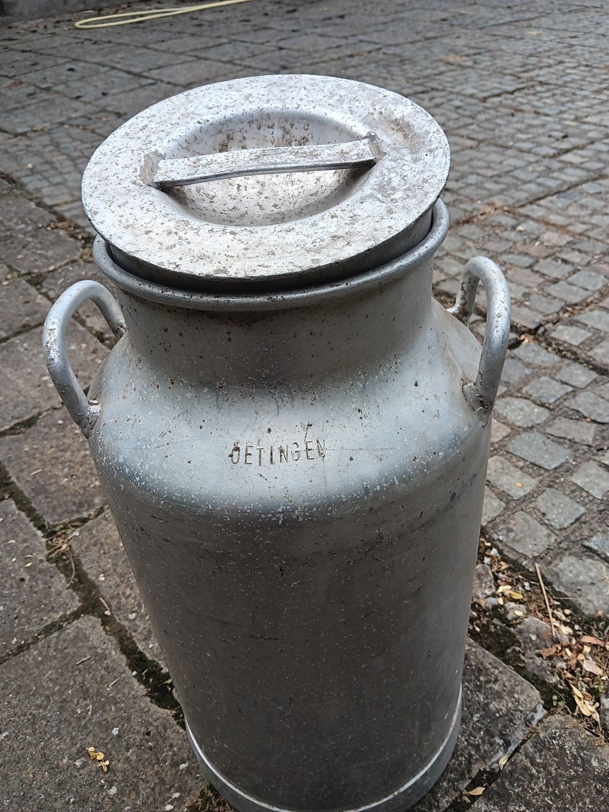 Melkkruik  "Oetingen", Ophalen