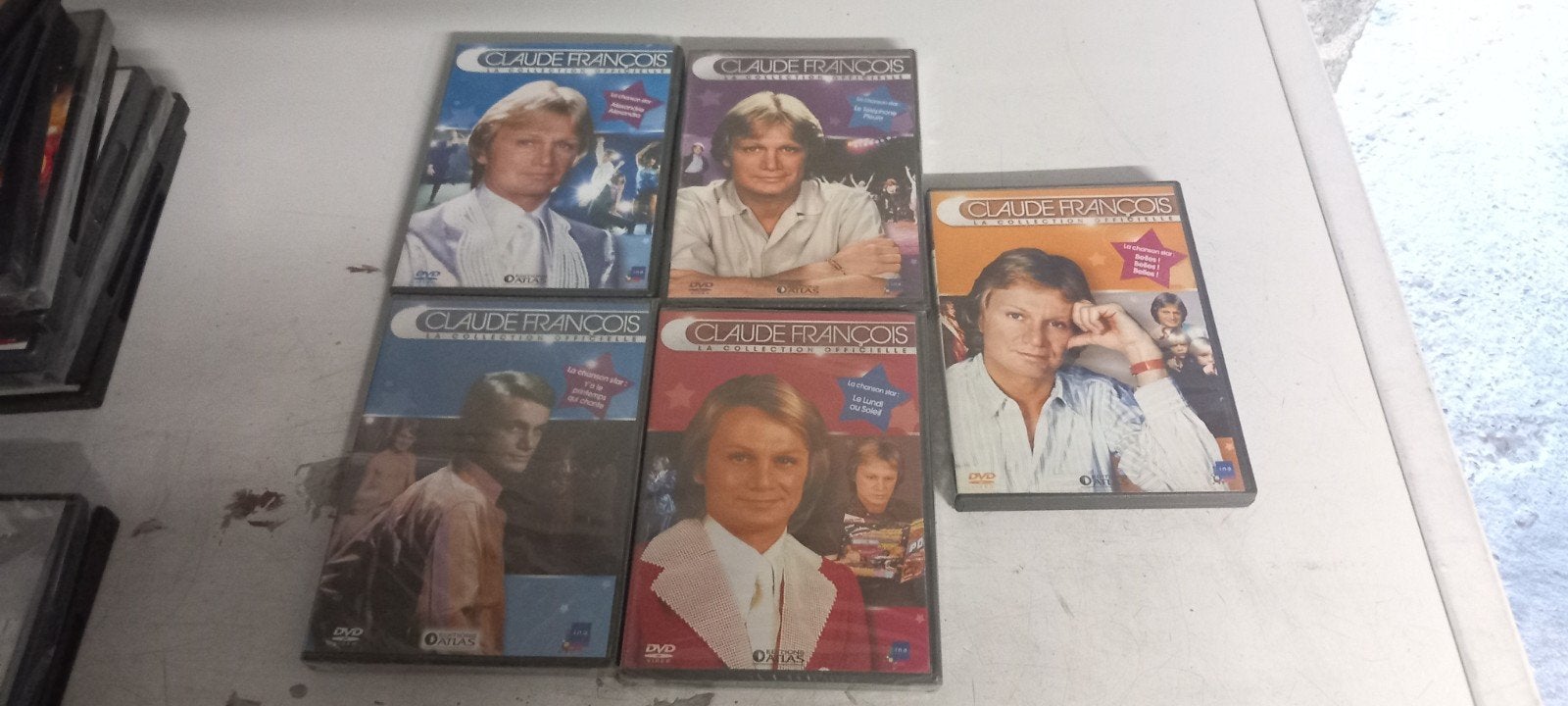 dvd Claude François, Enlèvement, Utilisé
