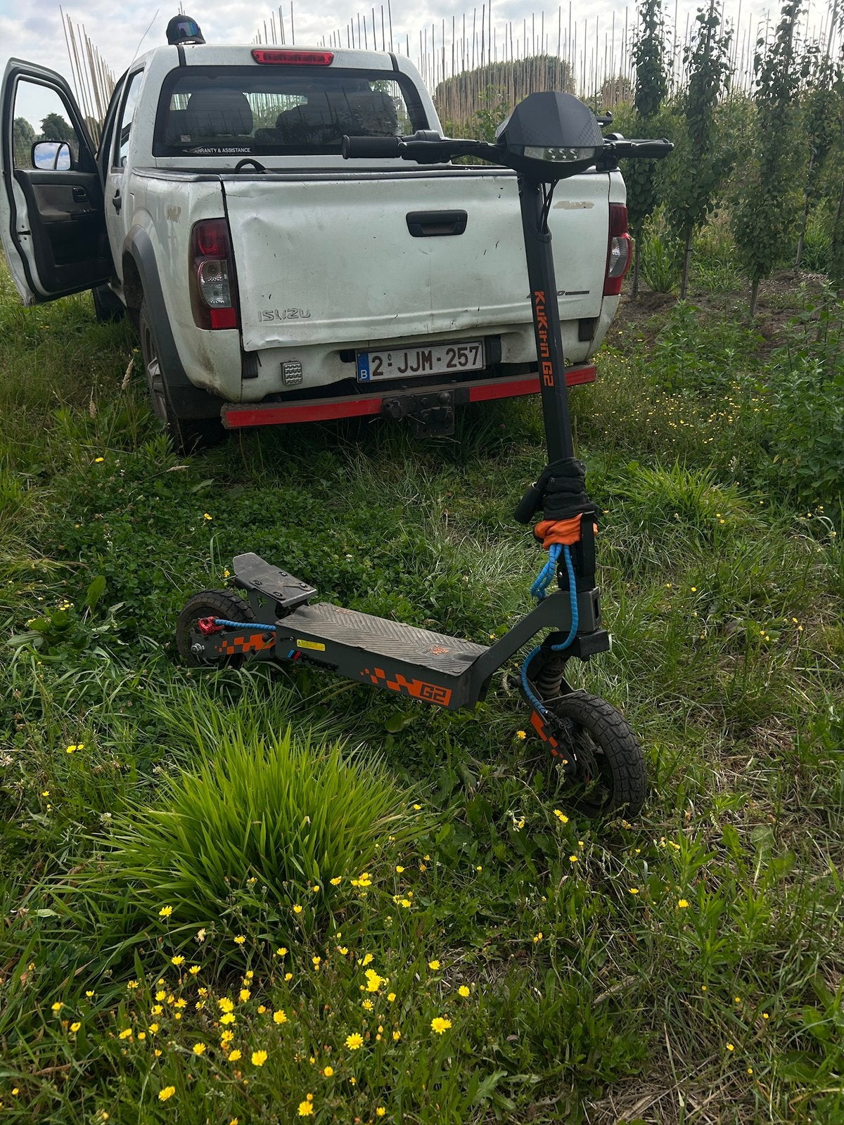 Kukirin g2, Fietsen en Brommers, Steps, Ophalen, Gebruikt, Elektrische step (E-scooter)