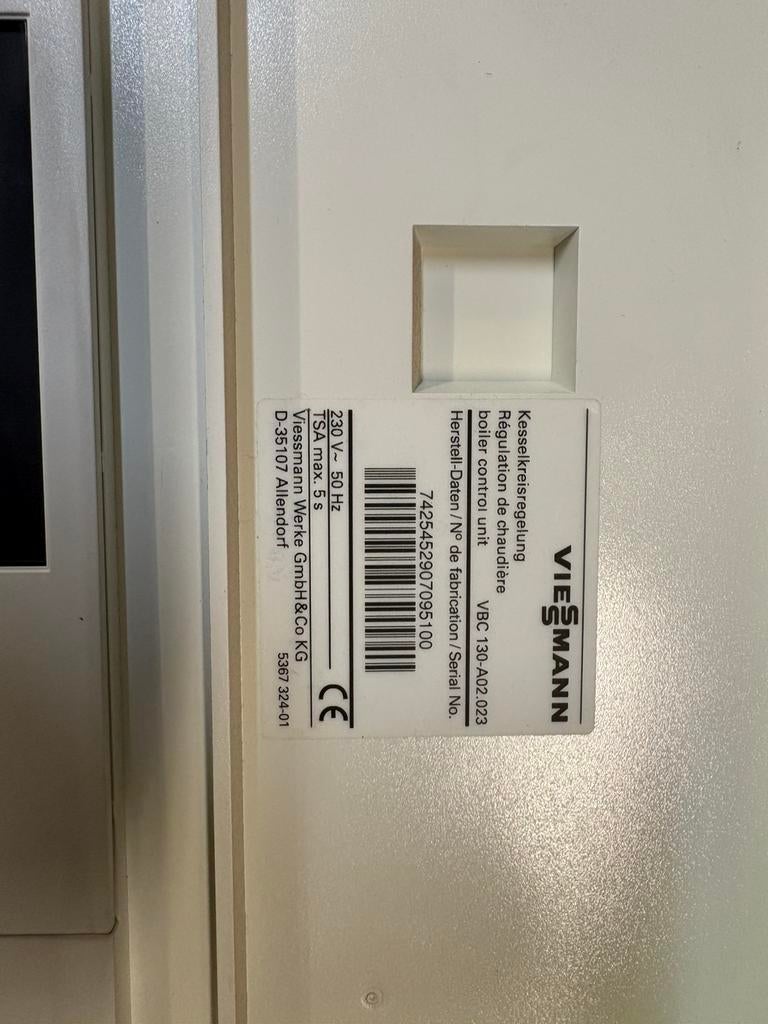Viessmann vitodens 333 onderdelen, Plus de 10 ans, Enlèvement, Utilisé, 20 à 100 litres
