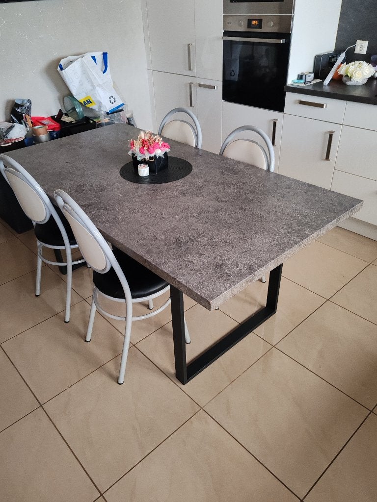 Table de cuisine, Maison & Meubles, Cinq personnes ou plus, 150 à 200 cm, 50 à 100 cm, Enlèvement