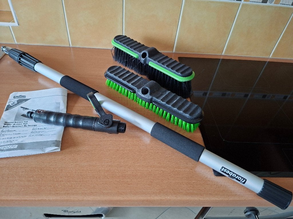 Set de balai-brosse de lavage, Enlèvement, Utilisé