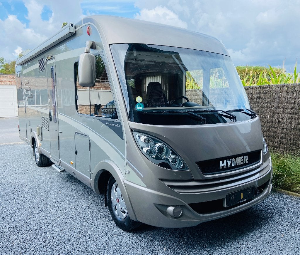 Hymer B678 / Topstaat / 1 jaar garantie, Caravanes & Camping, Camping-cars, Jusqu'à 5, Fiat, Marchepied électrique, Roue de secours