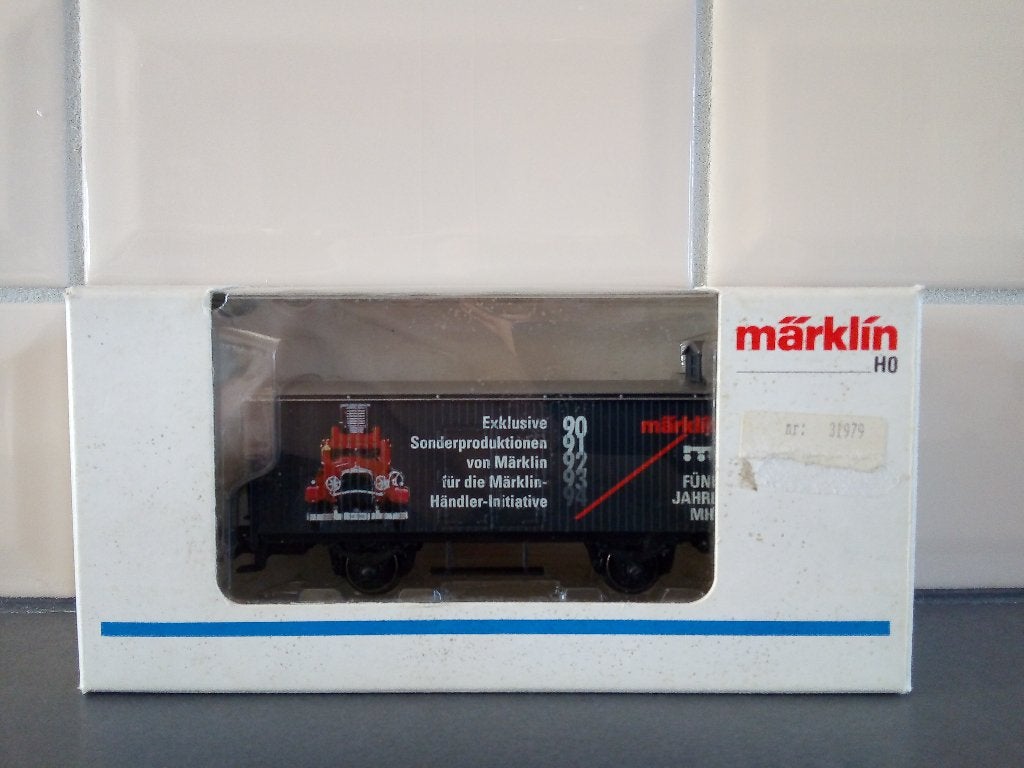 Marklin wagon MHI 90/94 réf 31979, Ophalen, Wisselstroom, Wagon, Zo goed als nieuw