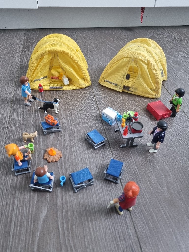 Playmobil Kampeervakantie – Grote campingset, Ophalen, Gebruikt, Complete set, Overige typen