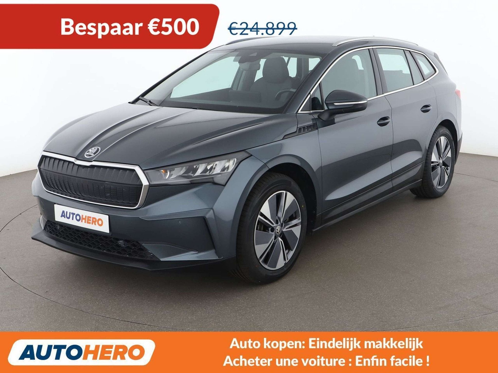 Skoda Enyaq iV 80 Loft (année de construction 2021), Autos, Argent ou Gris, Achat, 5 portes, 5 places