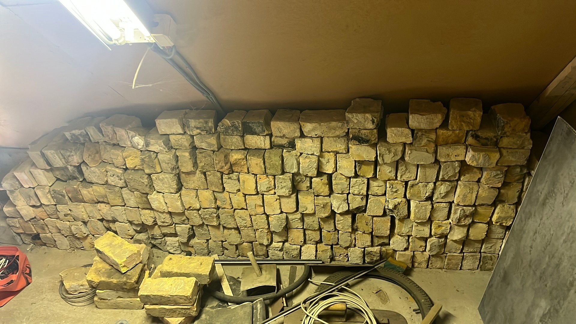 Herbruik stenen (gele), Doe-het-zelf en Bouw, Ophalen