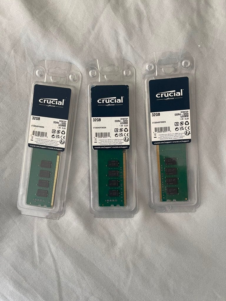 Ram geheugen, Computers en Software, Ophalen, 32 GB, DDR4, Nieuw
