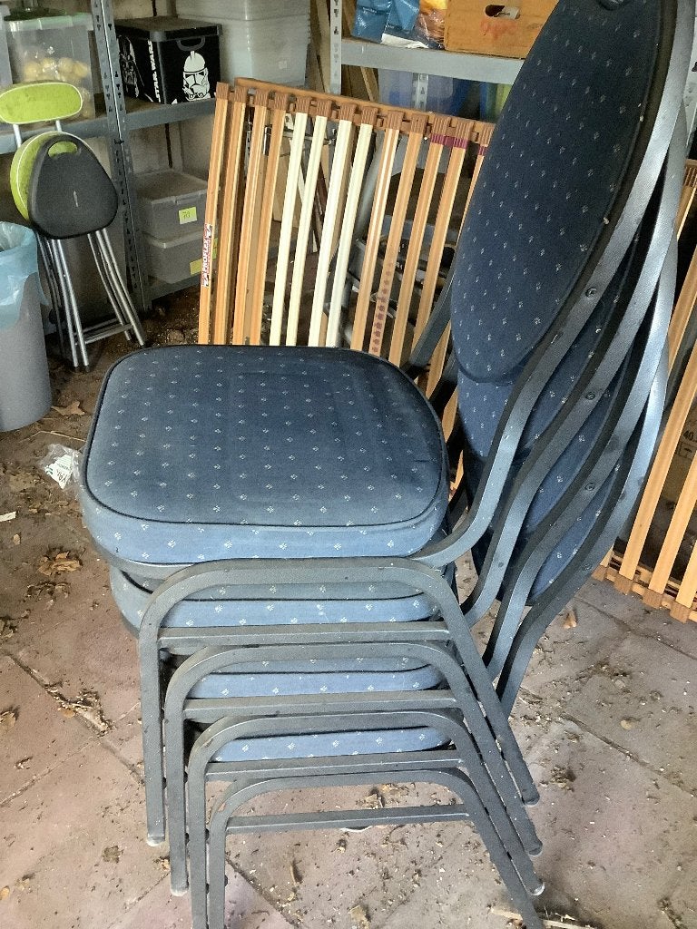 Stoelen 4 stuks gratis, Ophalen, Gebruikt