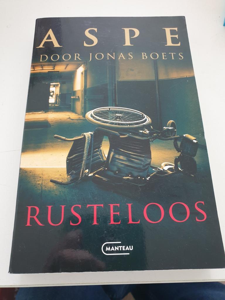 ASPE door Jonas Boets - Rusteloos, Livres, Thrillers, Enlèvement ou Envoi