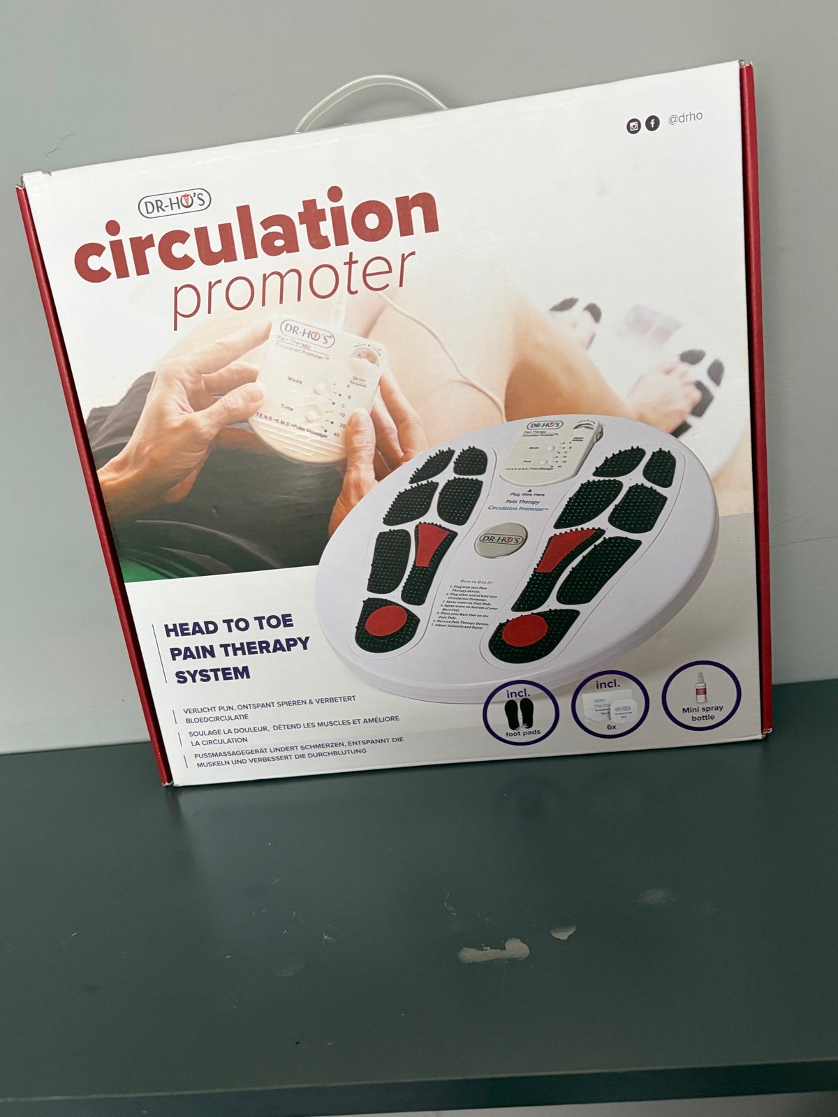 Spier stimulator, Ophalen, Lichaamsverzorging