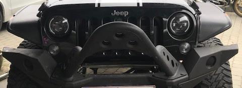 Bull bar / push bar voor jeep wrangler., Enlèvement, Jeep