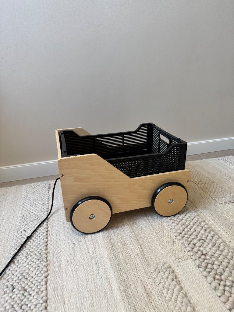 Houten trekkar speelgoed personaliseerbaar, Kinderen en Baby's, Speelgoed | Houten speelgoed, Ophalen, Gebruikt