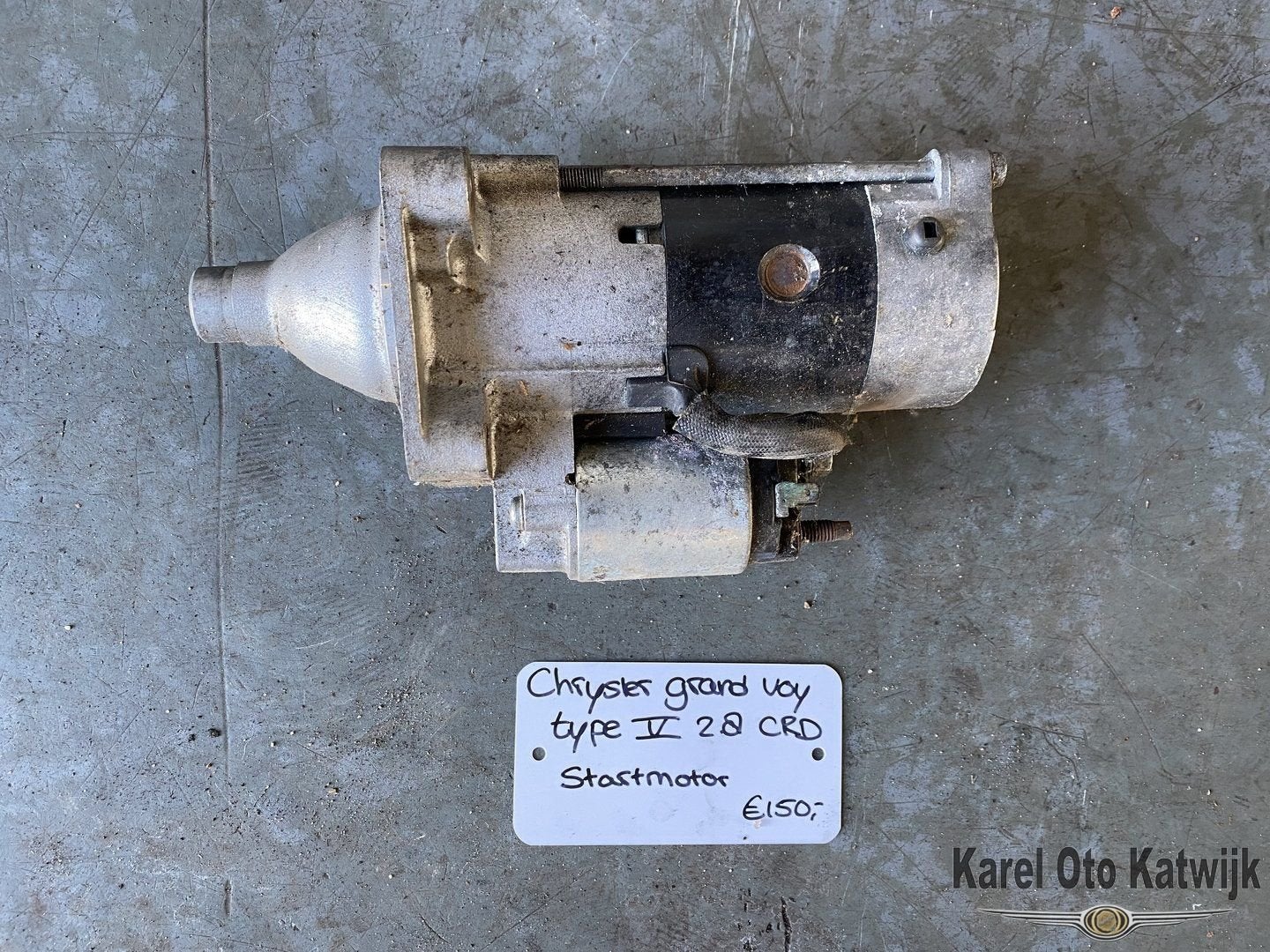 Startmotor Chrysler Grand Voyager type 5 2.8 CRD, -, Utilisé, -, -