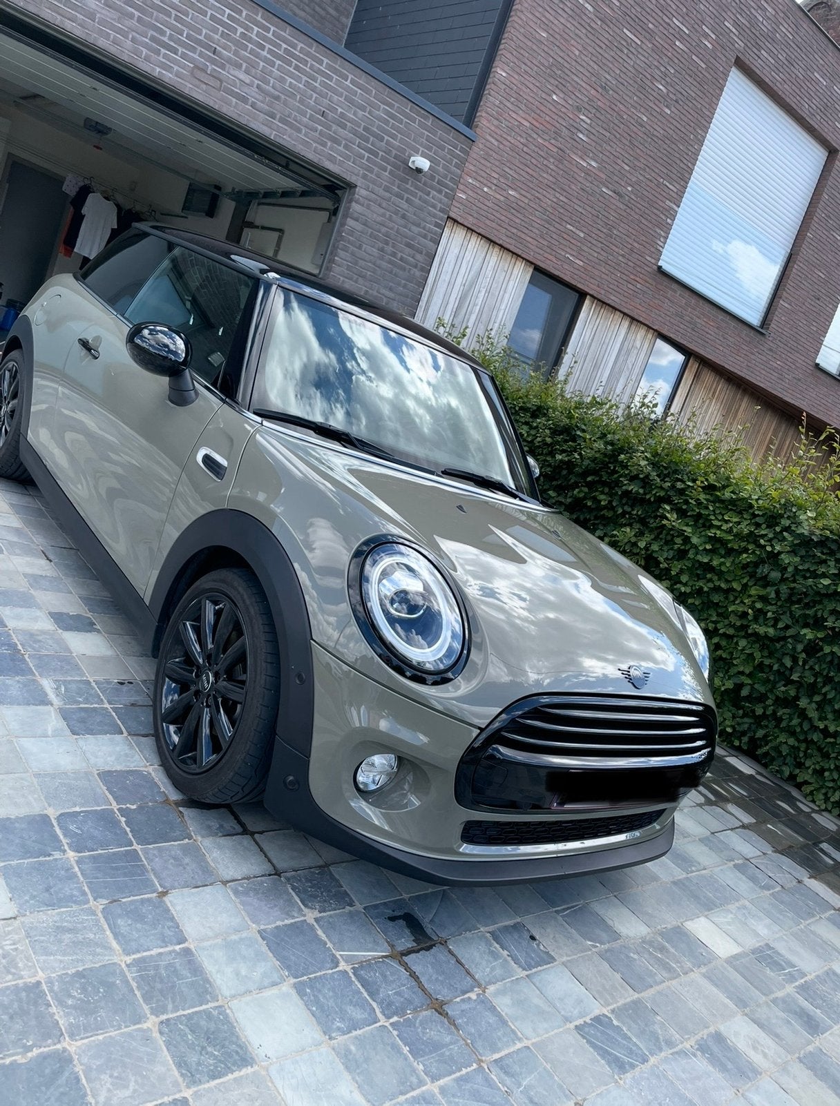 Mini Cooper Pepper Emerald Grey & All Black, Autos, Cuir, Ordinateur de bord, Achat, Boîte manuelle