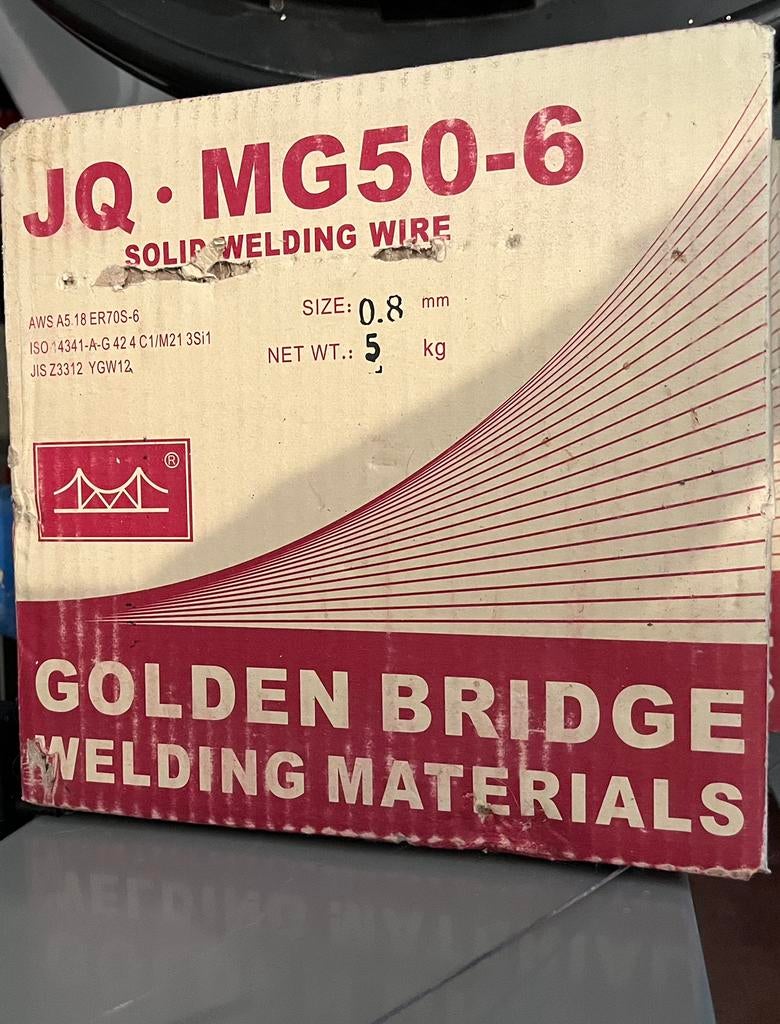 Golden Bridge, 0.8 mm / 5 kg, Ophalen, Nieuw