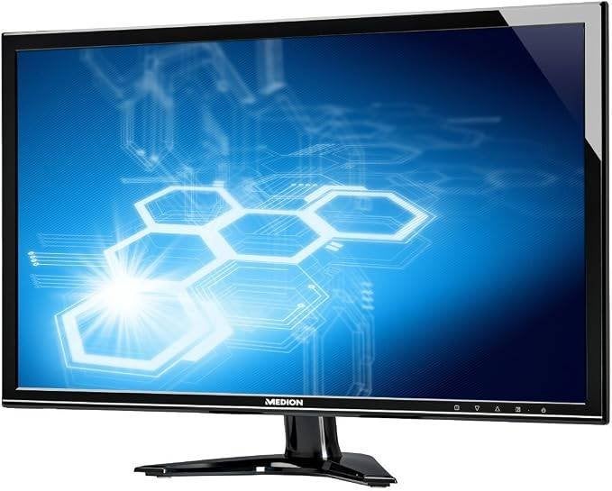 24 inch full HD PC-scherm, Gebruikt, Medion, 1 tot 2 ms, 61 t/m 100 Hz