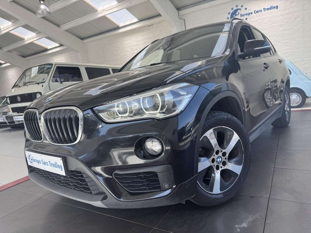 BMW X1 S DRIVE 18D 2.0 136CH CUIR GPS GAR 12M (bj 2017), Zwart, Zwart, Leder, Bedrijf