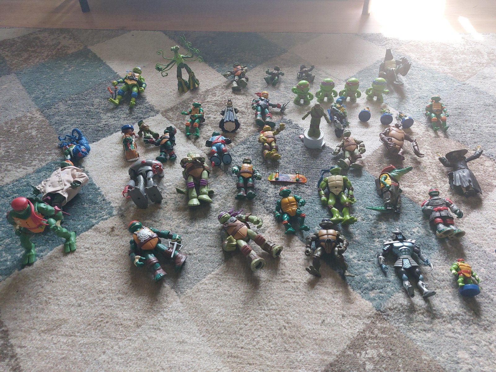 Grote partij Teenage Mutant Ninja Turtles figuren, Kinderen en Baby's, Speelgoed | Actiefiguren, Ophalen