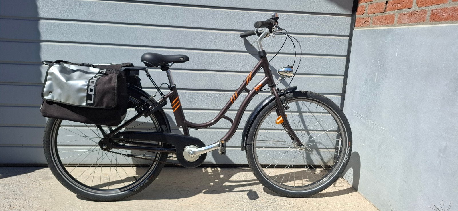 Lyne damesfiets, Fietsen en Brommers, Velgrem, Versnellingen, Zo goed als nieuw, Minder dan 47 cm