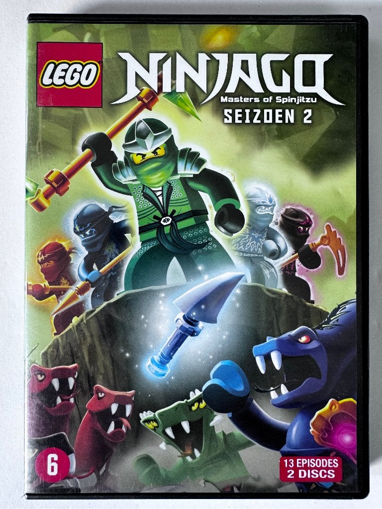 Ninjago - Seizoen 2, Cd's en Dvd's, Dvd's | Tv en Series, Ophalen of Verzenden, Zo goed als nieuw, Actie en Avontuur, Seizoen 2