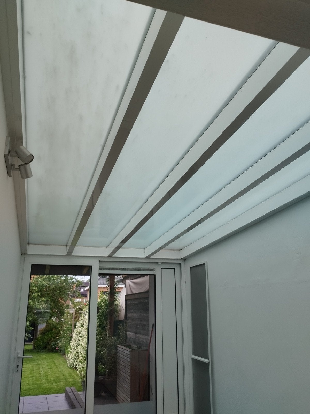 Terrasoverkapping met dubbele beglazing, Jardin & Terrasse, Verrières, Enlèvement