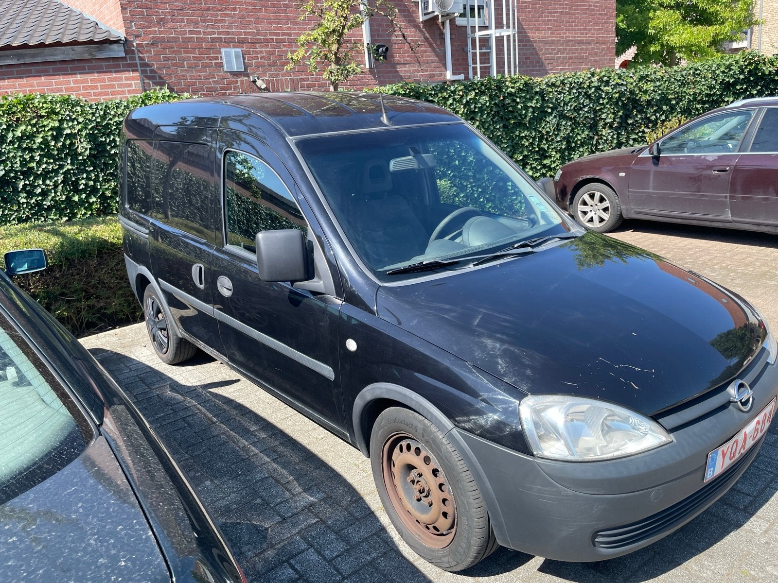 Opel combo 1.7 diesel, Auto's, Voorwielaandrijving, 4 cilinders, Zwart, Particulier
