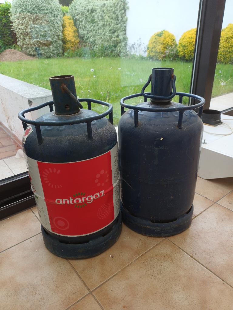 Lege gasflessen, Caravans en Kamperen, Kampeeraccessoires, Ophalen