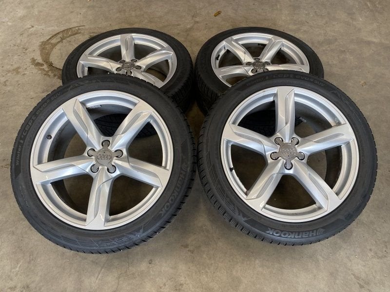 20 inch originele velgen + winterbanden Audi Q5 SQ5  8R06010, Auto-onderdelen, Gebruikt, 255 mm, -, -