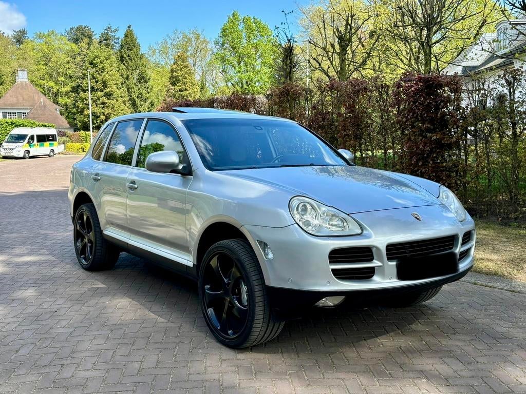 Porsche Cayenne S 4.5 V8 Lichte vracht Tax 150€ biv 0€, Auto's, Automaat, Cayenne, Zwart, Leder