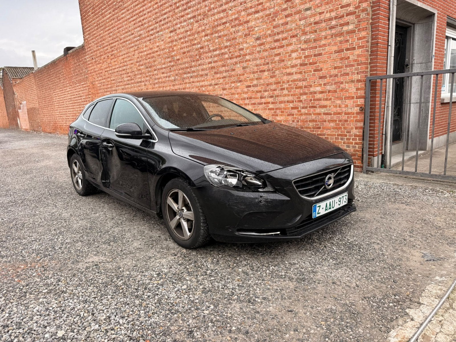 Volvo V40 D2 1.6 Diesel Euro 5 12/2013, Auto's, Euro 5, Elektrische ramen, Zwart, 1600 cc