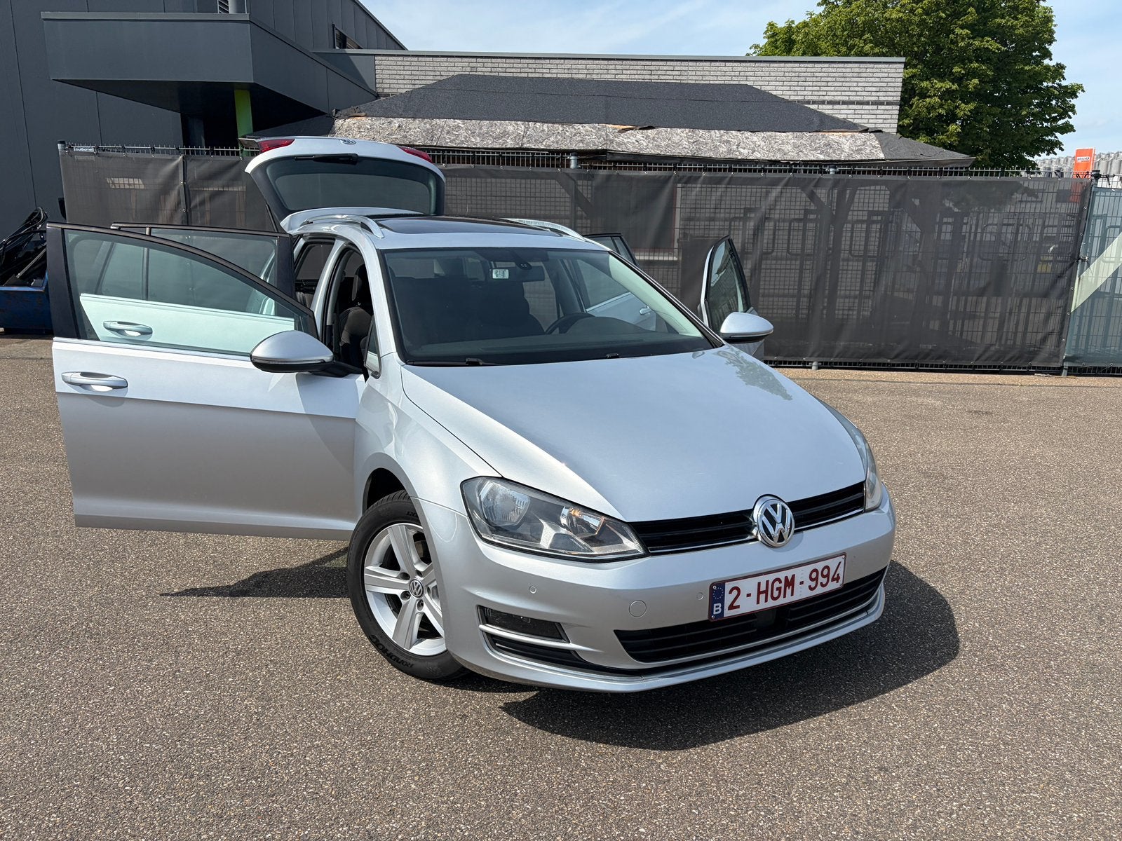 Volkswagen Golf 7 1.6 TDI Variant Panorama, Blanco gekeurd, Auto's, Volkswagen, Particulier, Golf, ABS, Adaptive Cruise Control
