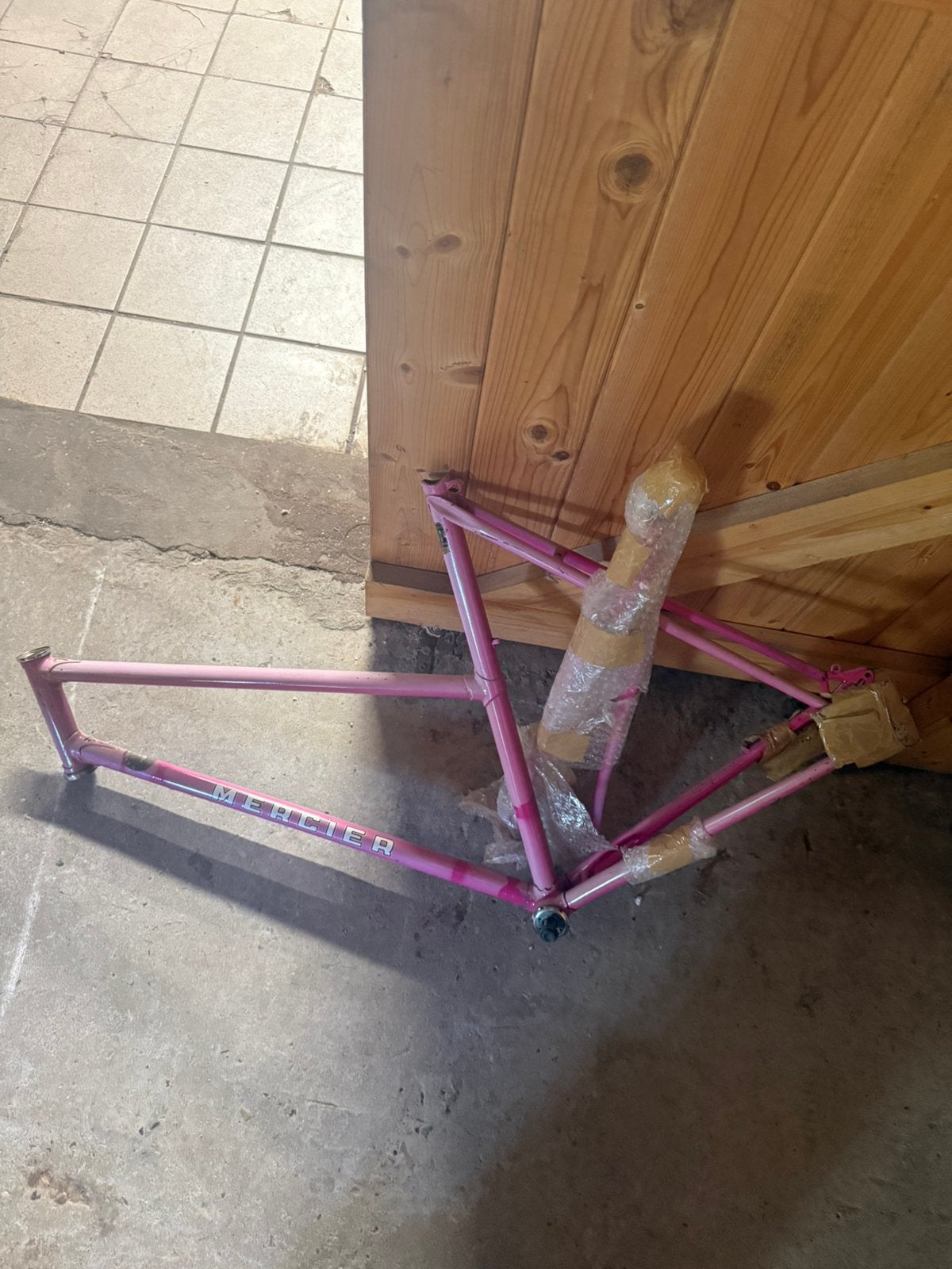 Vintage vrouwenfiets kader, Enlèvement, Utilisé, Autres marques