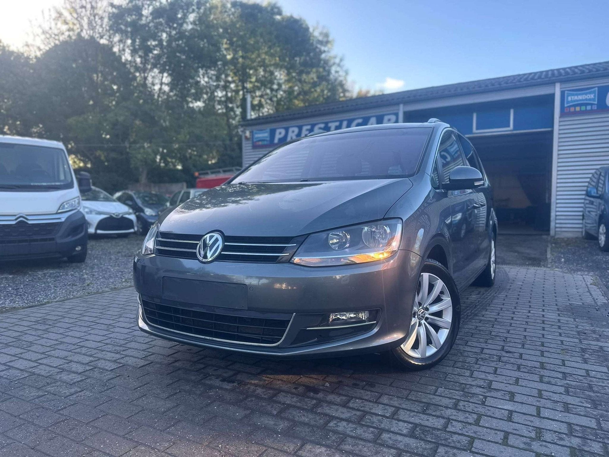 Volkswagen Sharan Sharan 1.4 TSI Highline, Autos, 1395 cm³, Argent ou Gris, Achat, Entreprise