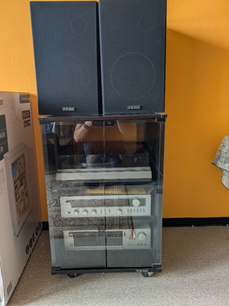 Stereoketen TEAC, Gebruikt, Losse componenten, Ophalen, Cassettedeck