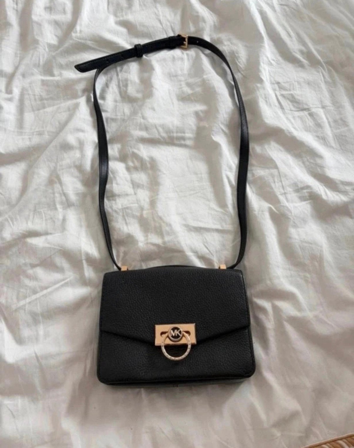 Sac à main Michael Kors Hendrix noir, Enlèvement ou Envoi, Neuf, Noir, Sac à bandoulière