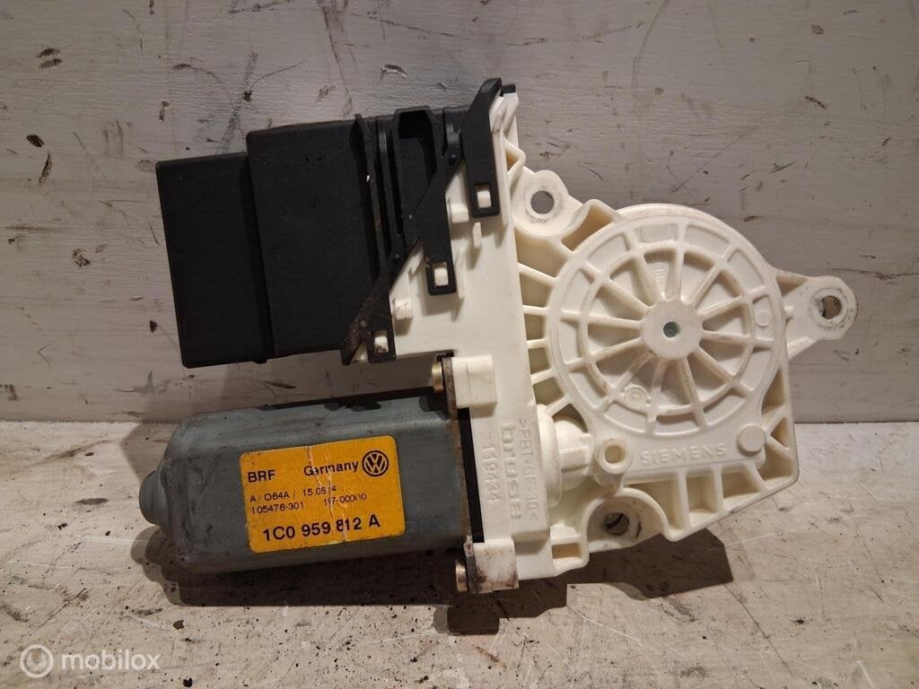 Raammotor Ra VW Bora 1.6-16v ('98-'06) 1c0959812a, Auto-onderdelen, Gebruikt, Volkswagen, Ophalen of Verzenden, Volkswagen