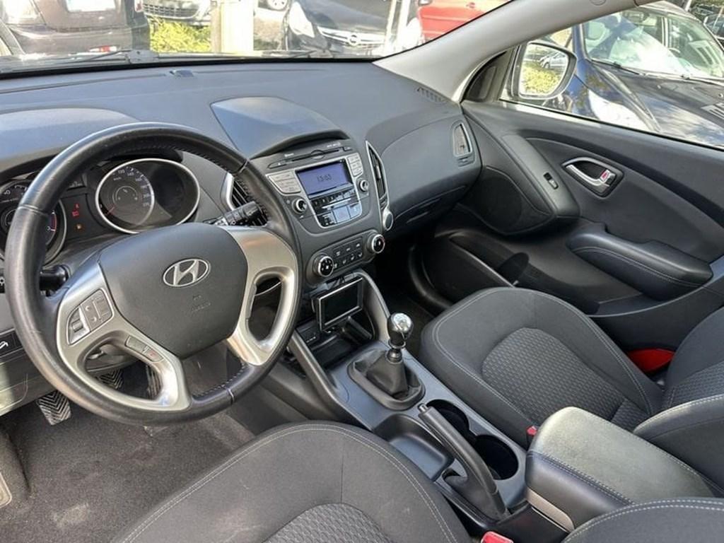 Hyundai ix35 1.6i Gdi UEFA edition 2WD 97135 km ,Trekh,Airc, Auto's, 135 pk, 158 g/km, Zwart, Bedrijf