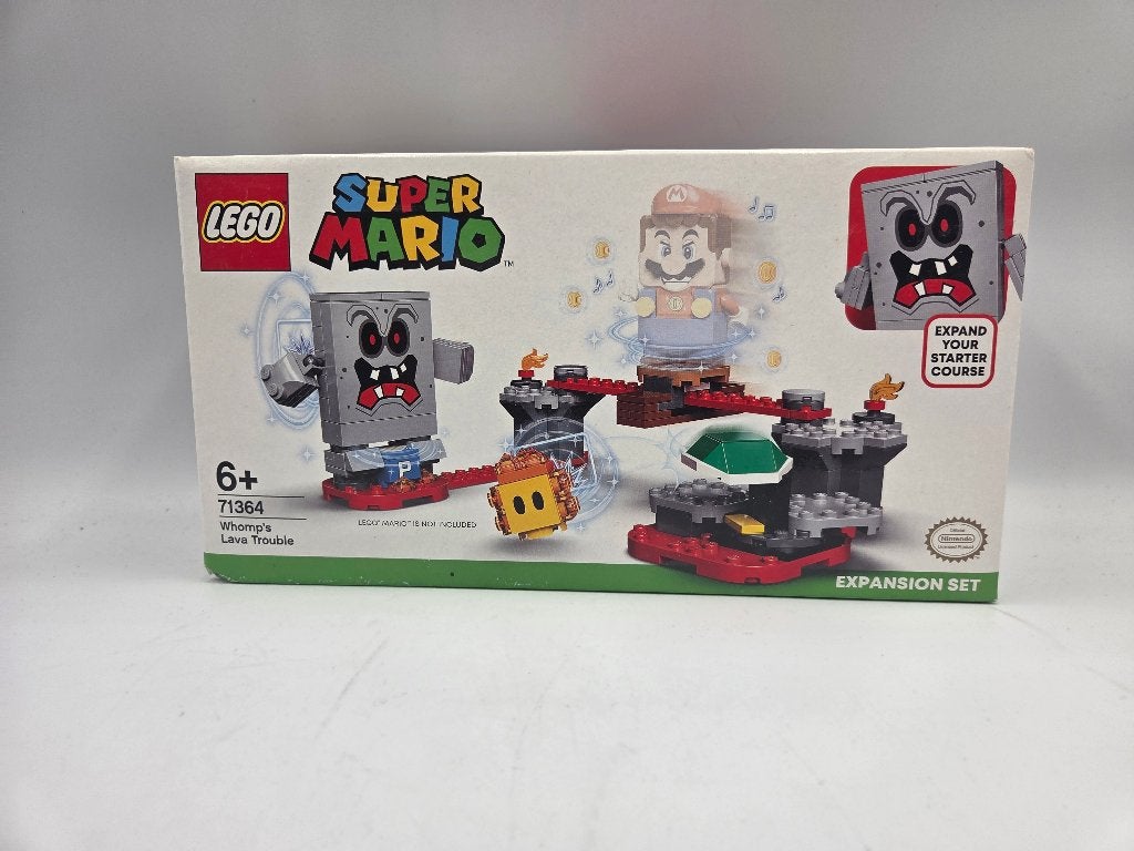 Lego Mario 71364 Whomp's Lava Trouble - Expansion Set, Lego, Nieuw, Ophalen of Verzenden, Complete set