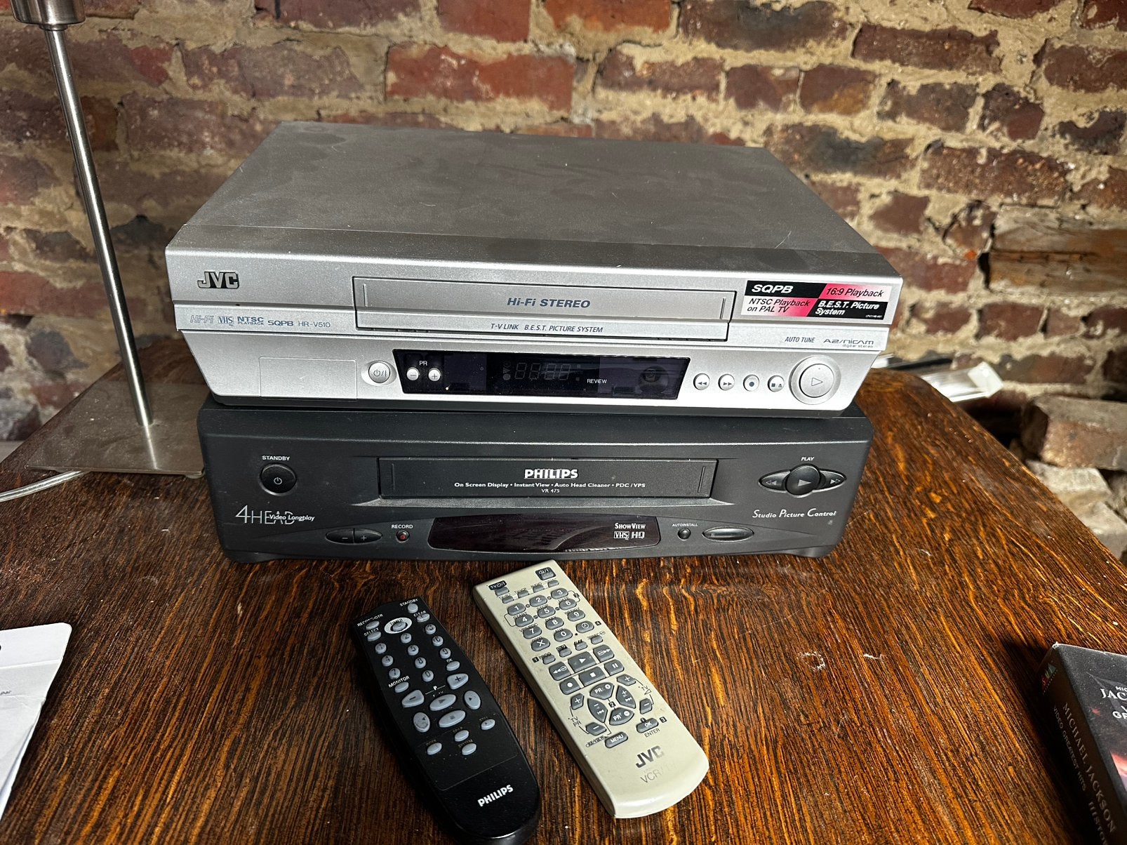 Videospelers Philips/JVC, Audio, Tv en Foto, Videospelers, Ophalen of Verzenden, Gebruikt, VHS-speler of -recorder