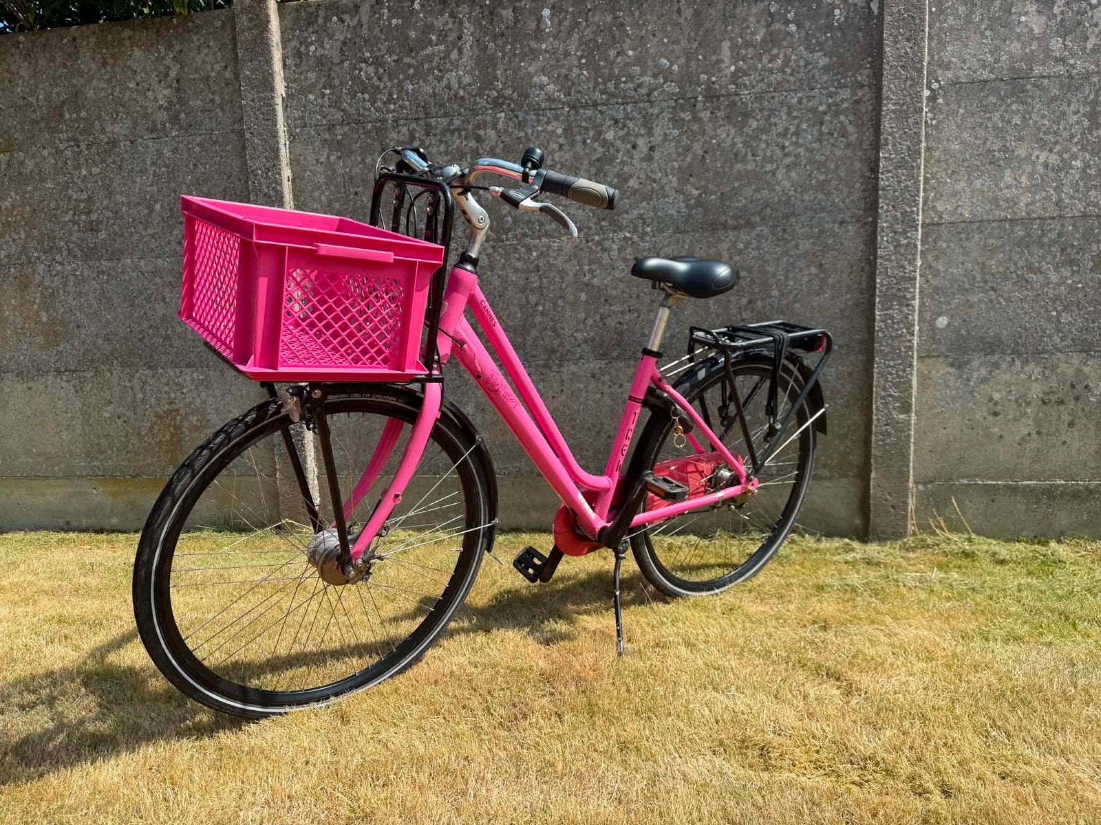 Roze fiets, Enlèvement, Utilisé