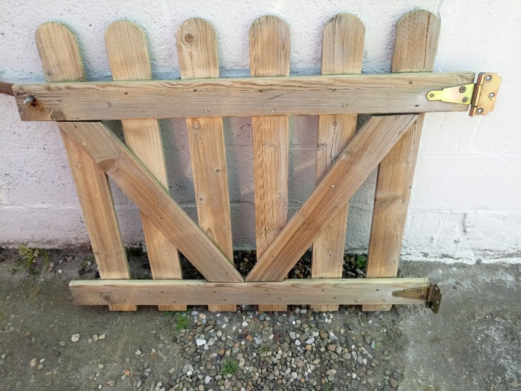 Houten poortje, Tuin en Terras, Tuinpoorten, Gebruikt, Hout, Minder dan 100 cm, Minder dan 100 cm, Ophalen