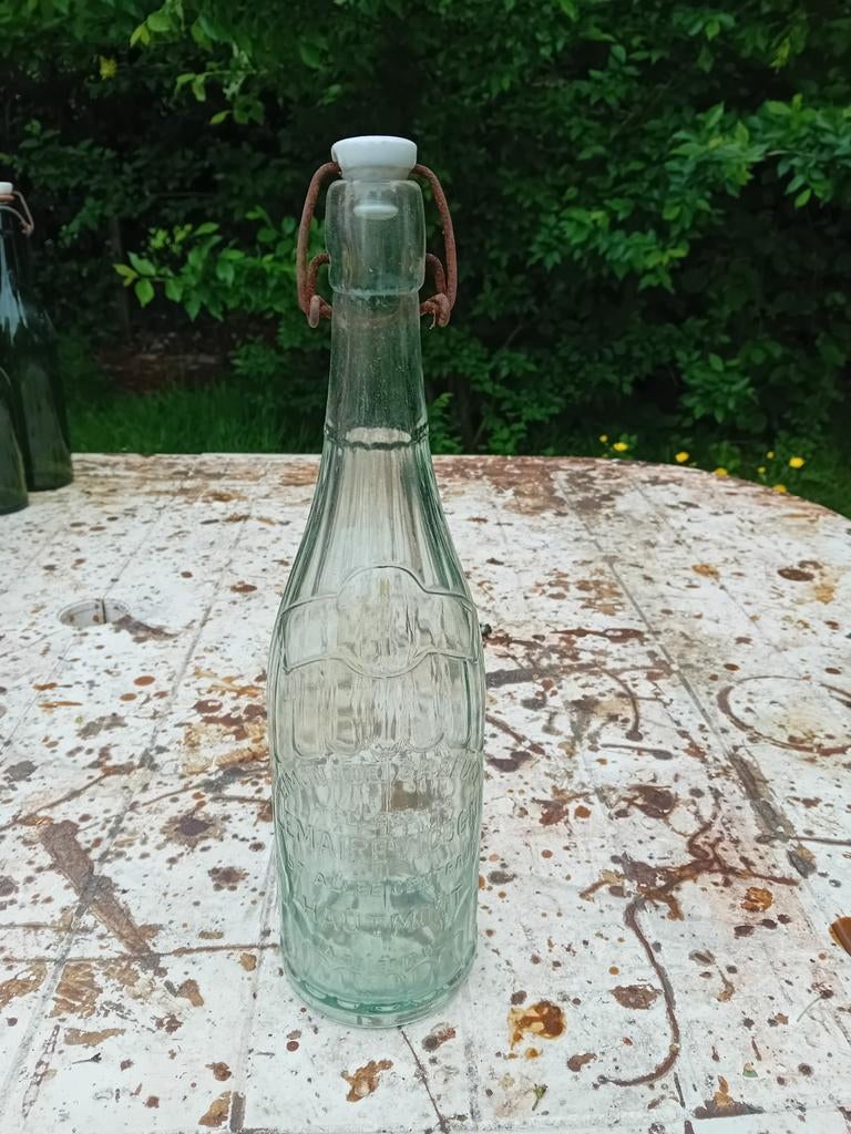 Oude vintage limonadefles Lemaire Vigogne Hautmont, Verzamelen, Ophalen of Verzenden