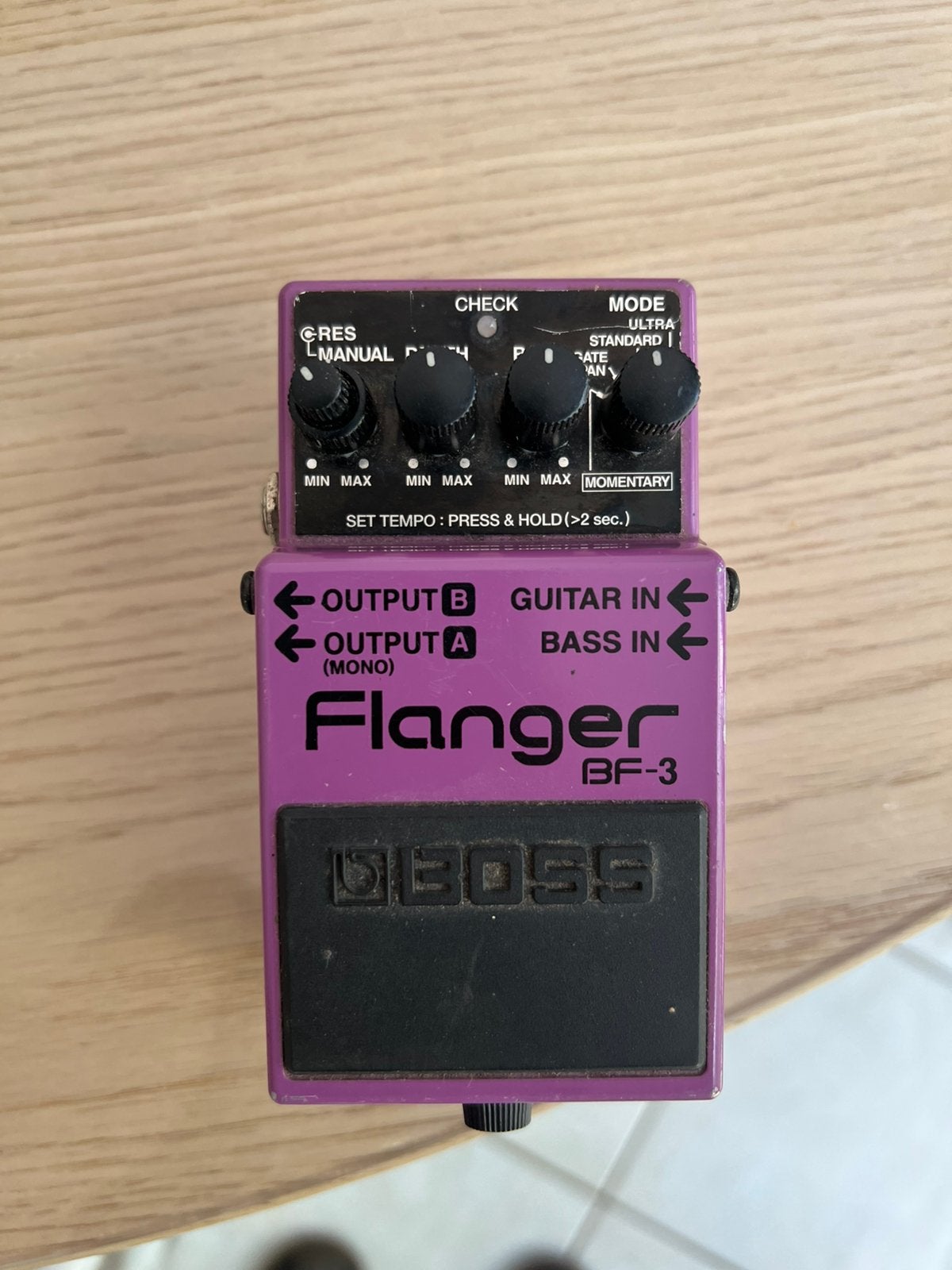 Boss Flanger BF-3, Musique & Instruments, Effets, Enlèvement, Utilisé, Autres types