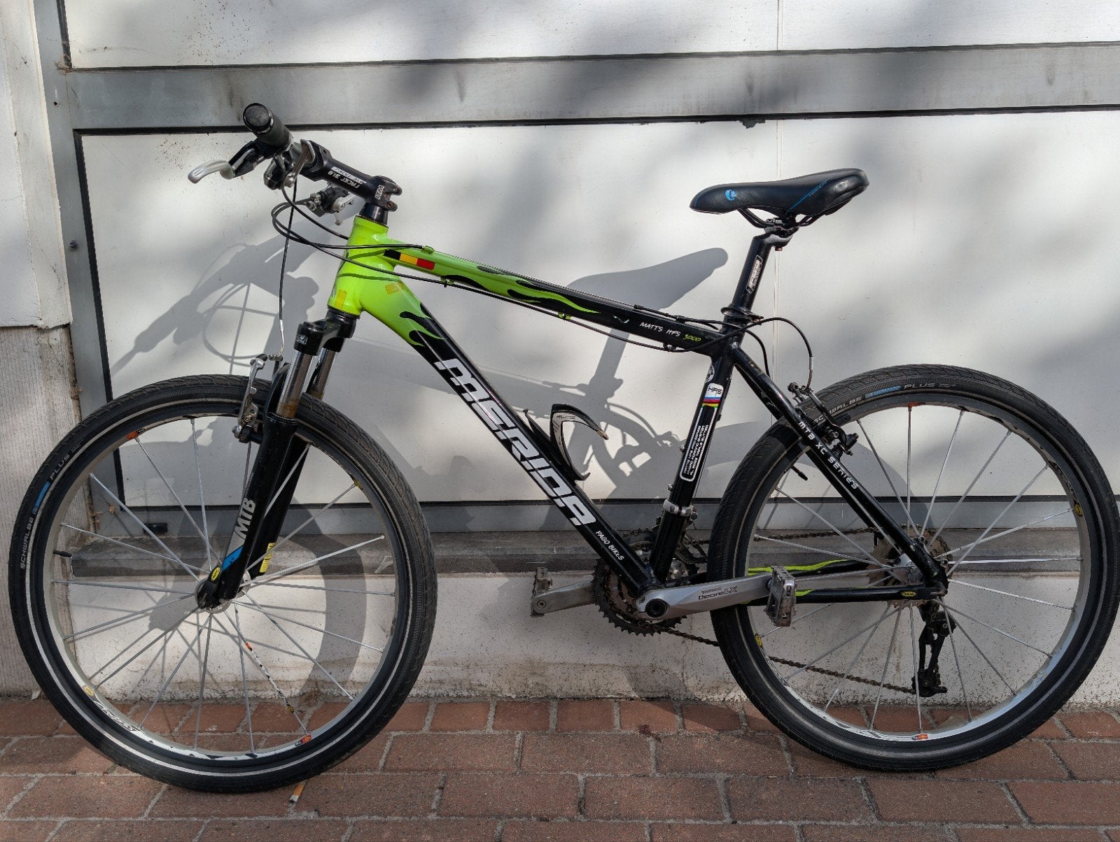 Merida Matts HFS 3000 — Volledig Shimano Deore LX — Mavic Wh, Ophalen, Hardtail, Zo goed als nieuw, Heren