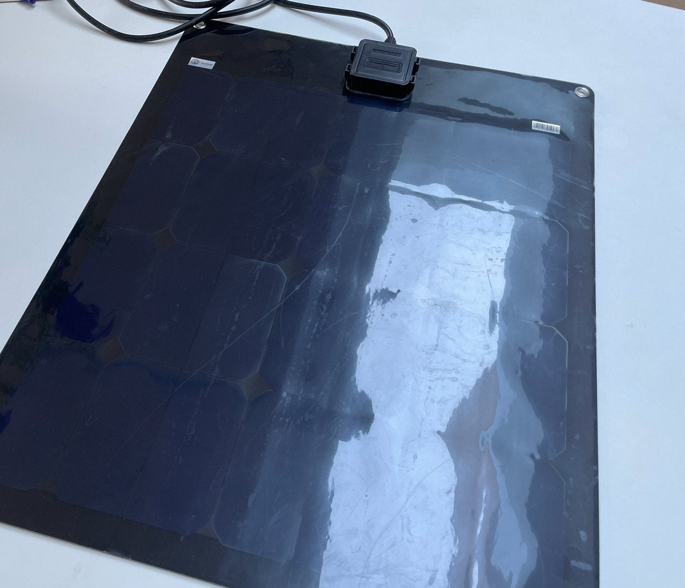 Flexibel zonnepaneel, Enlèvement, Utilisé, Panneau, Moins de 100 watts-crêtes