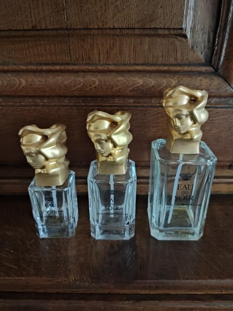 Bouteilles parfum Eau du soir Sisley vides, Enlèvement ou Envoi
