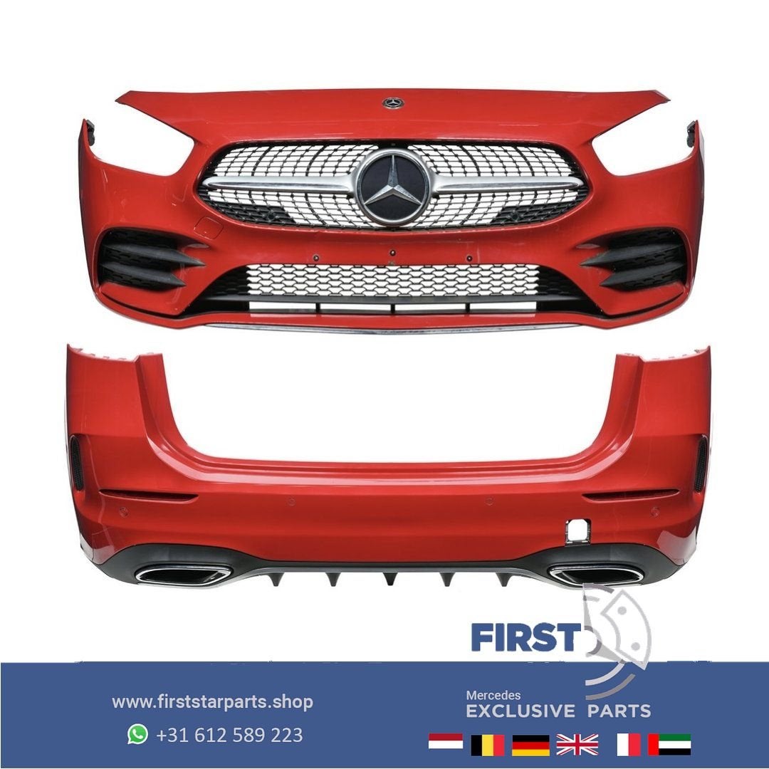 W247 BUMPER SET Mercedes B KLASSE AMG PAKKET VOORBUMPER + AC, Gebruikt, -, Ophalen of Verzenden, Bumper