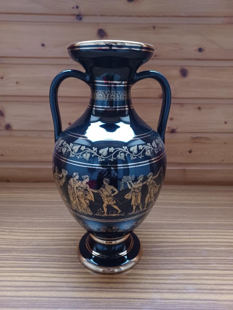 Griekse Vaas Neofitou 24 K goud., Ophalen